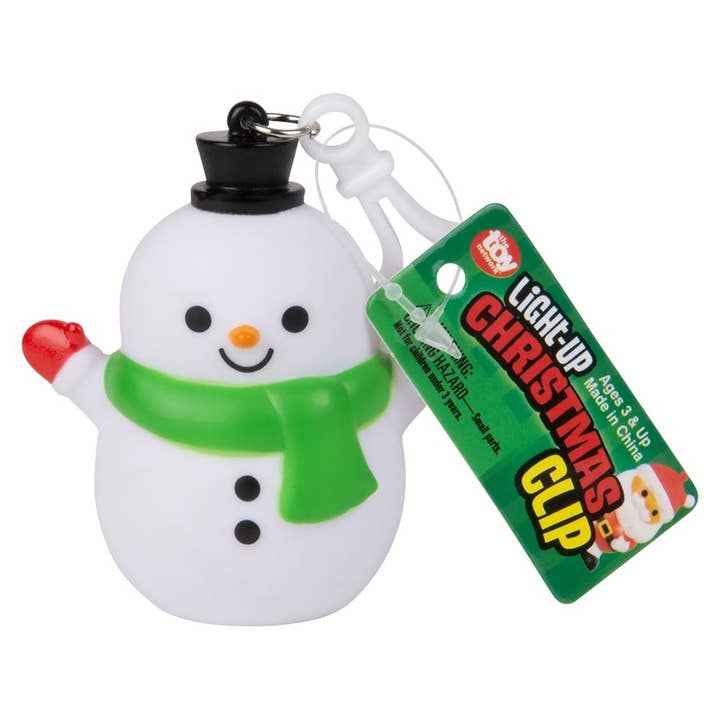 La Luna Bella - Toys - Wholesale Classic Toy - Kids - 2.5" Light-Up Christmas Clip Ons- LLB Toys3