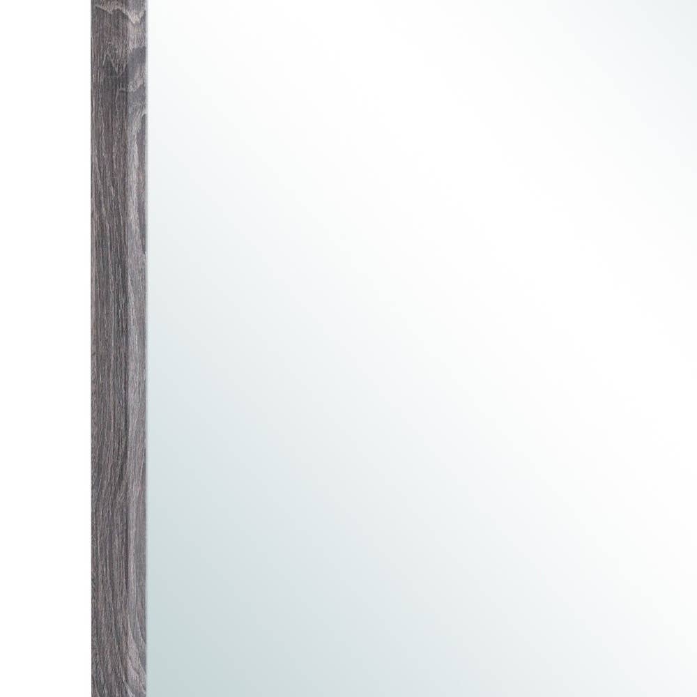 HomeRoots - Wholesale Vanity Mirror - 35" Dark Gray Wood Framed Accent Mirror4