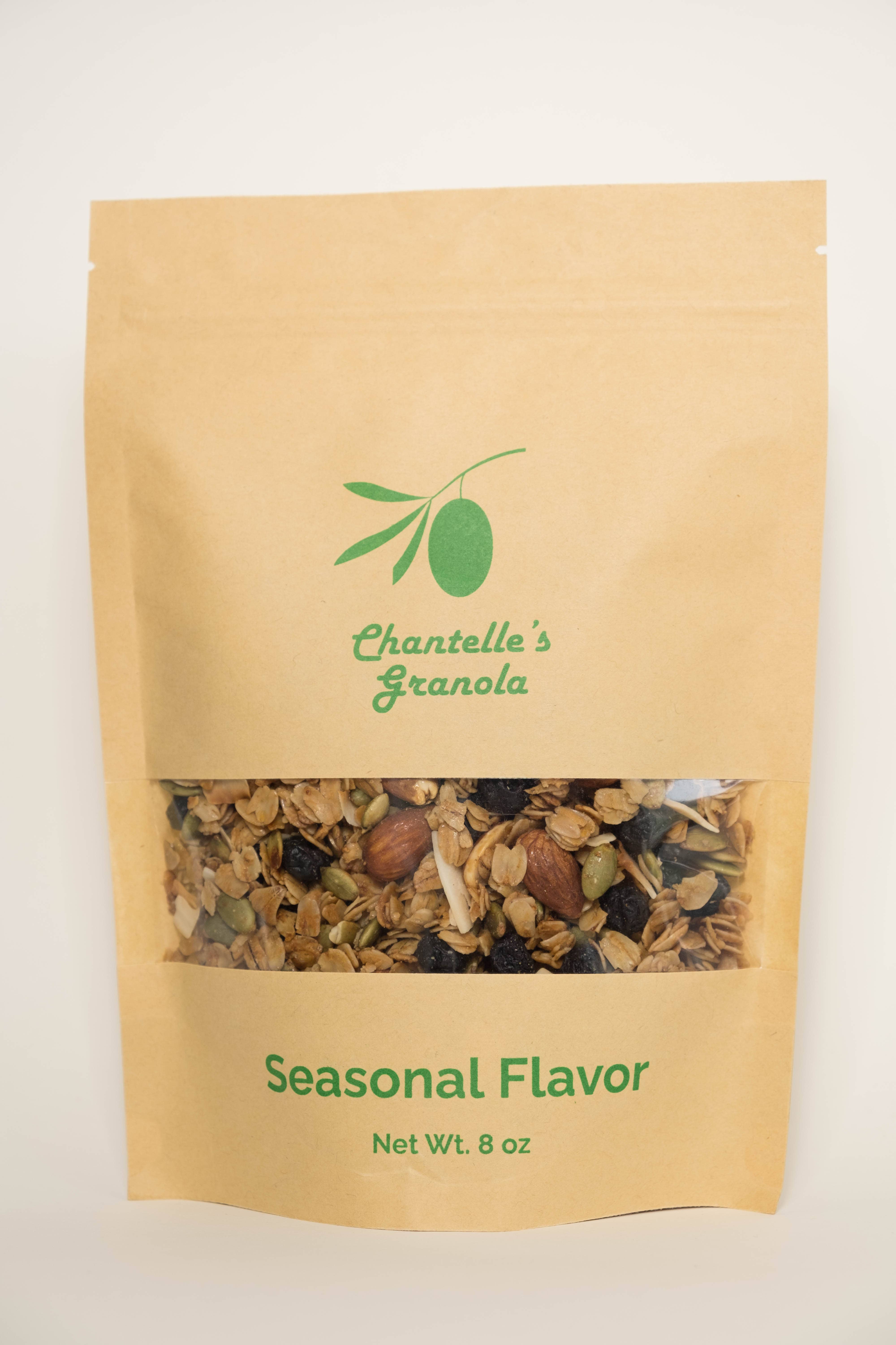 Chantelle's Granola – wholesale Granola – Granola: Seasonal Flavor (pumpkin spice Pecan Cranberry)