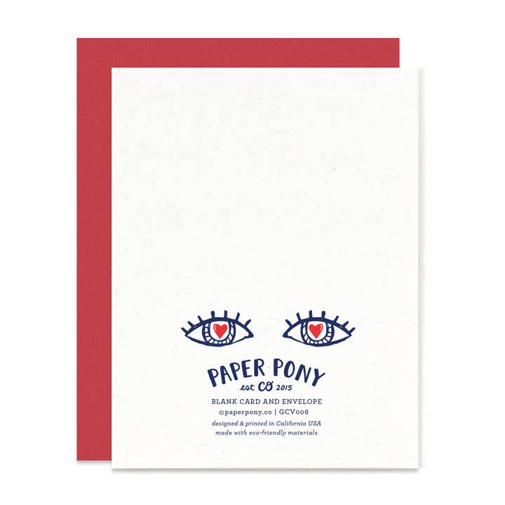 Paper Pony Co. - Wholesale Valentine's Day Card - Internet Stalker Valentine Card