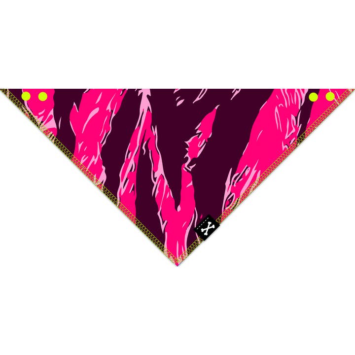 Lady Tiger Bandana pour chien rayé pour la vente par Bad Service Dogs