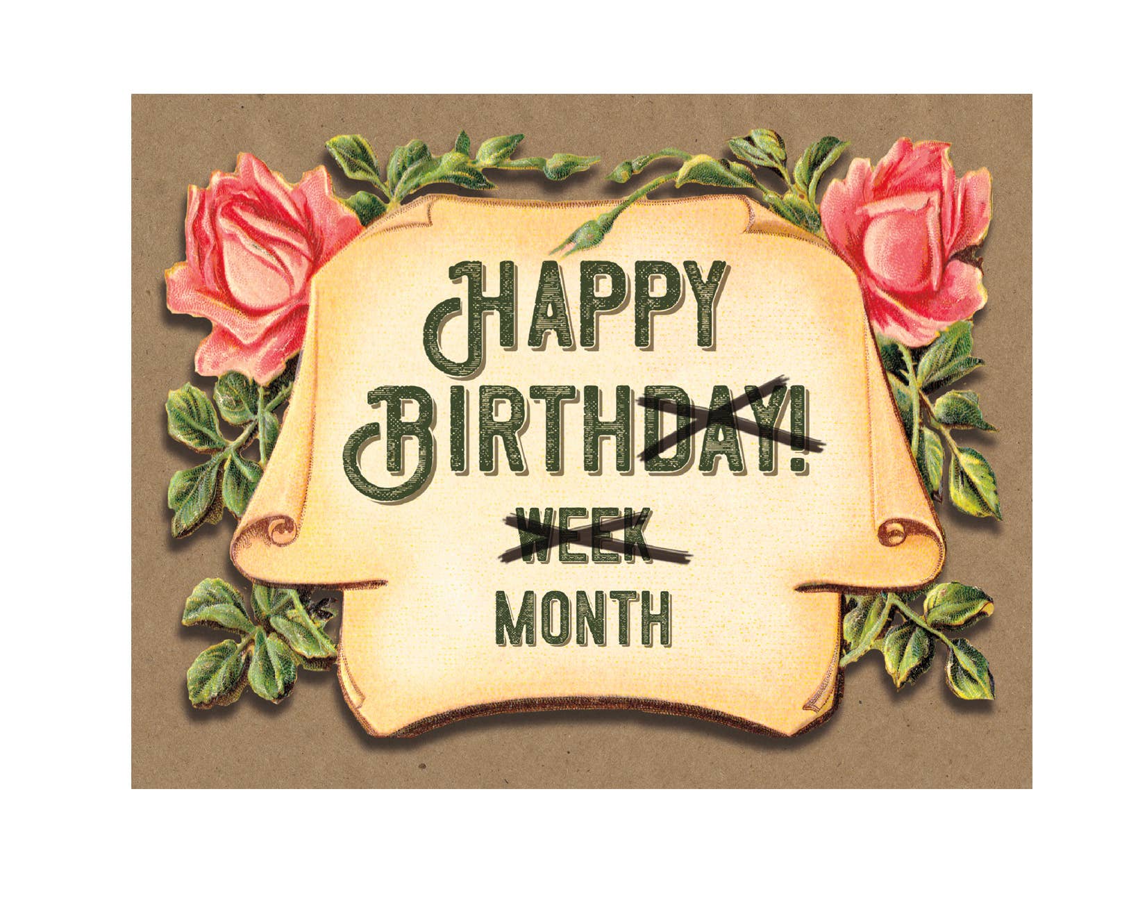 REMOVED BRAND - Wholesale Birthday Card - Birthday Month Greeting Card0