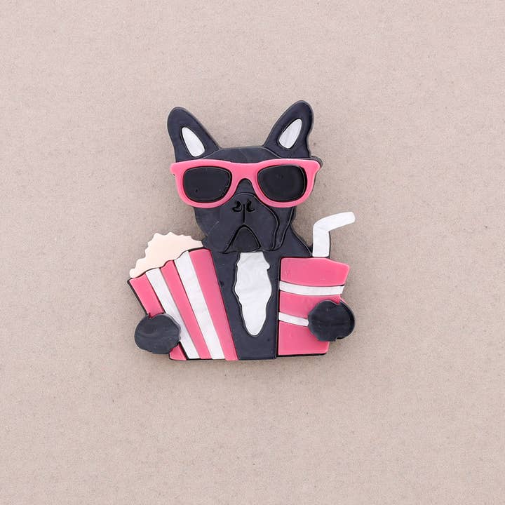 Sonata - Wholesale Brooch - Resin Dog Brooch6