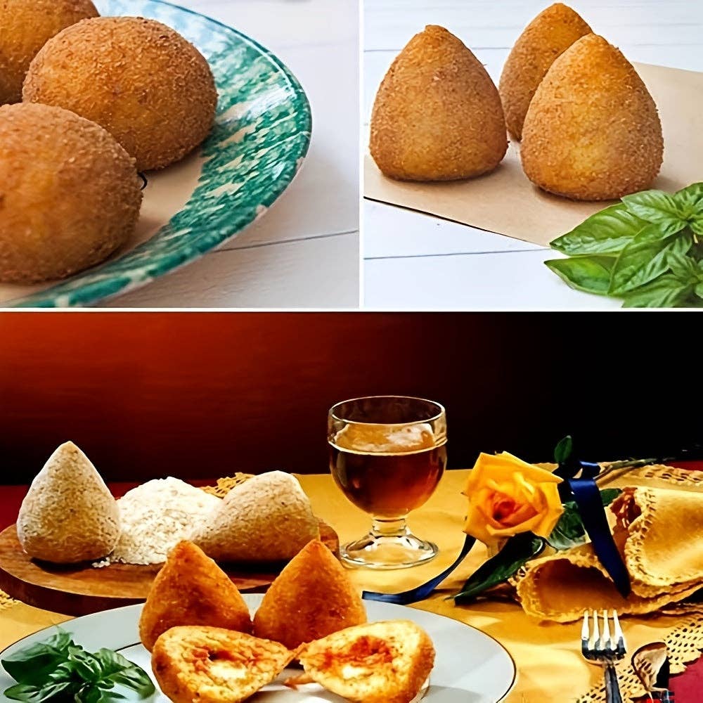 VIGOR - Wholesale Kitchen tool/gadget - Arancini Maker Mold Set Dual Set for Round & Conical Rice8