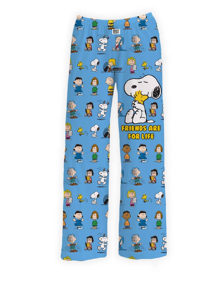 Pantaloni lounge Snoopy Friends Are For Life per la vendita all'ingrosso da parte di BRIEF INSANITY