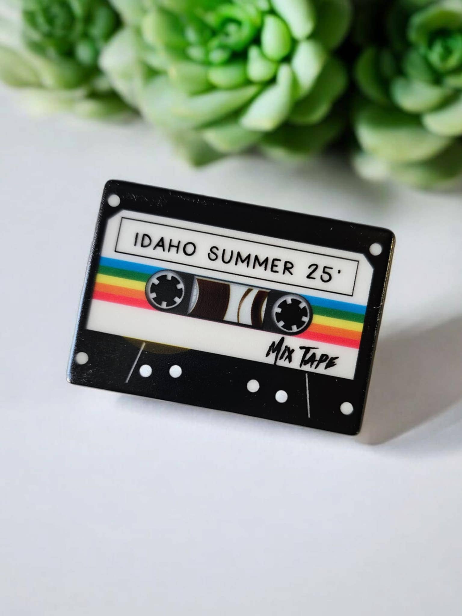 Mad River - Wholesale Magnet - Custom Ceramic Tile Magnet with  your state or city/text1