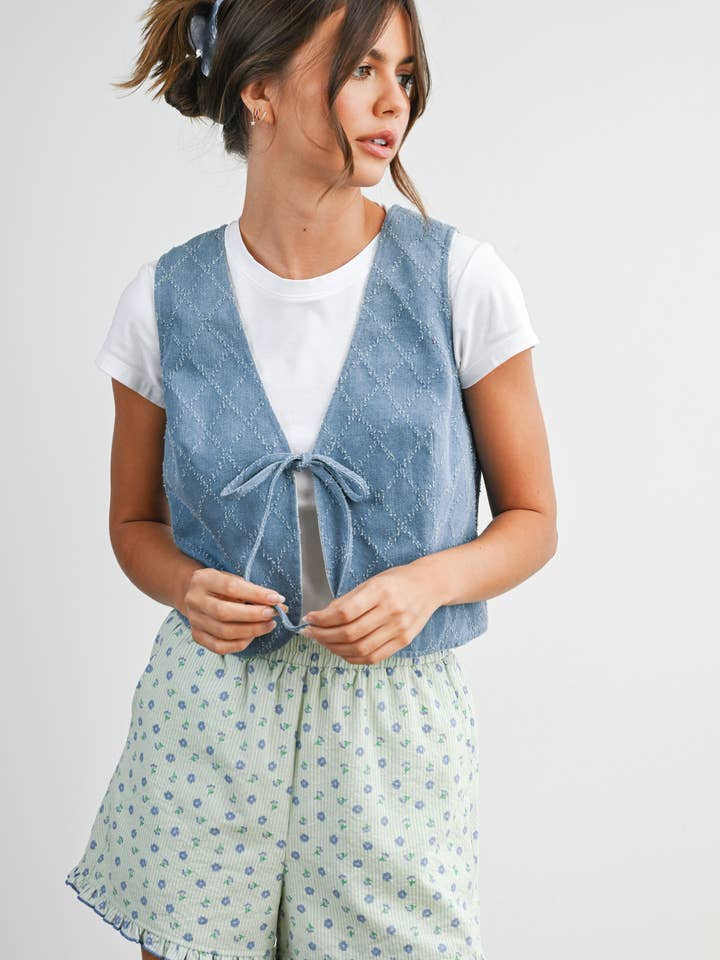 Gilet Sexy Reversibile - BMJ7666 per la vendita all'ingrosso da parte di BUTTERMELON