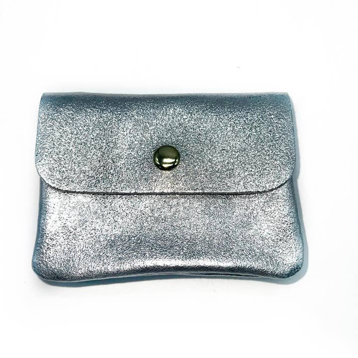 LINETA - Wholesale Wallet - Women's - double compartment card holder with zip closure 100% leather