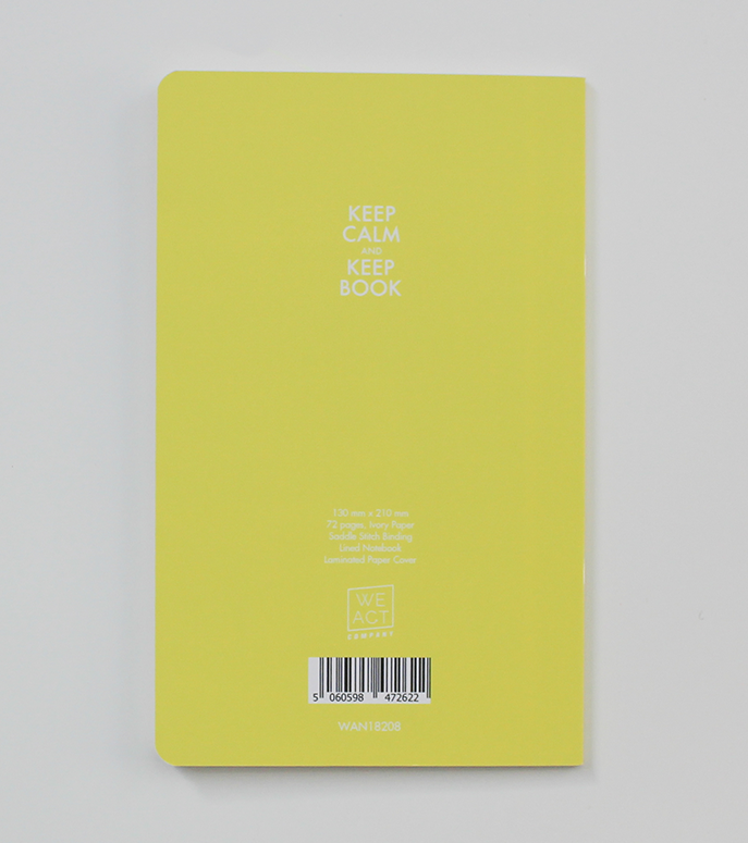 We Act Company - Wholesale Notebook - I Am Very Busy Notebook - Yellow notepad - WAN18208 1