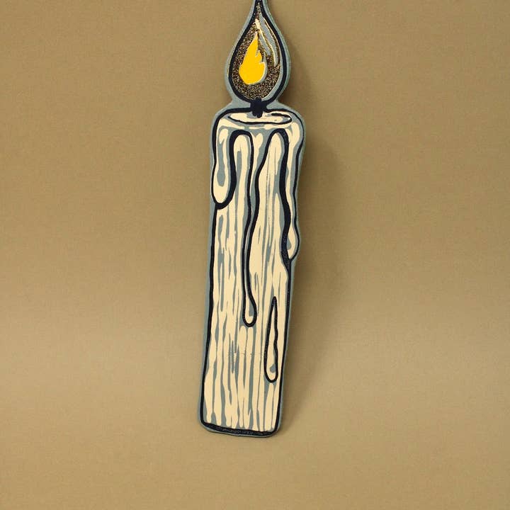 Ark Colour Design - Vente Marque-page - Marque-page bougie en cuir véritable 20 cm6