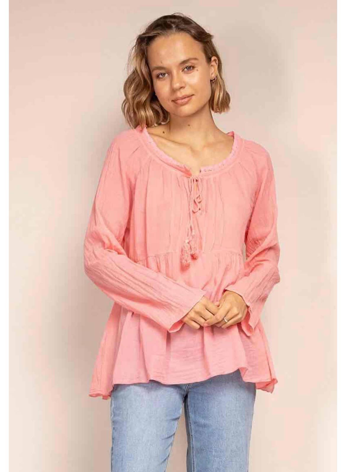 LINEN & COTTON HOUSE - Wholesale Blouse - Women's - 10074 SPRINT SUMMER CLOTHING COTTON BLOUSE33