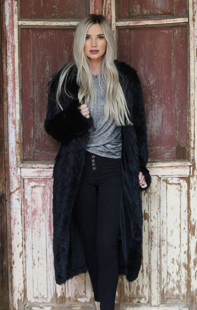 ANGIE - Wholesale Jacket - Women's - SJ711-ASIS FAUX FUR COAT0