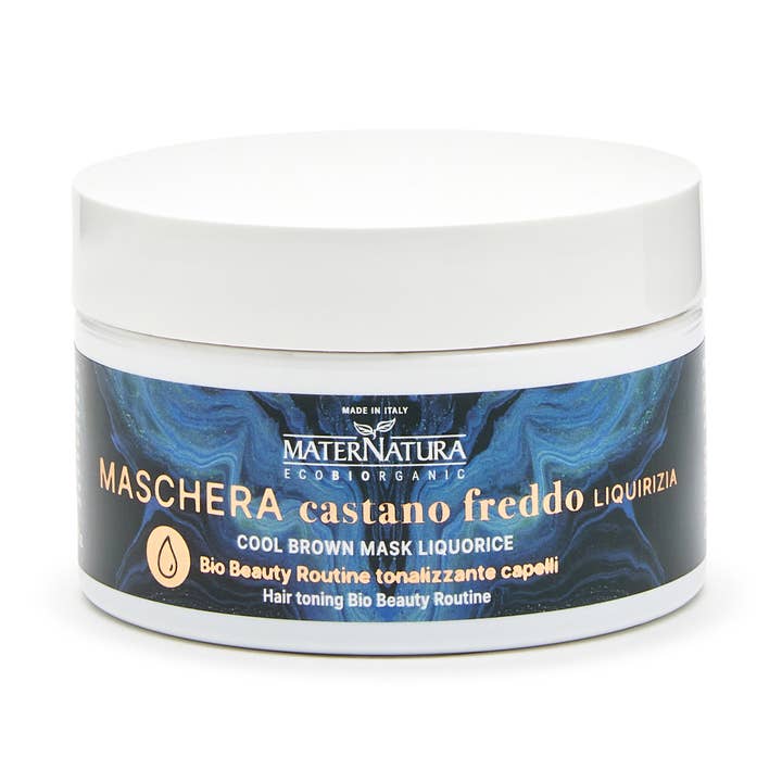 Maschera CASTANO FREDDO liquirizia per la vendita all'ingrosso da parte di MaterNatura