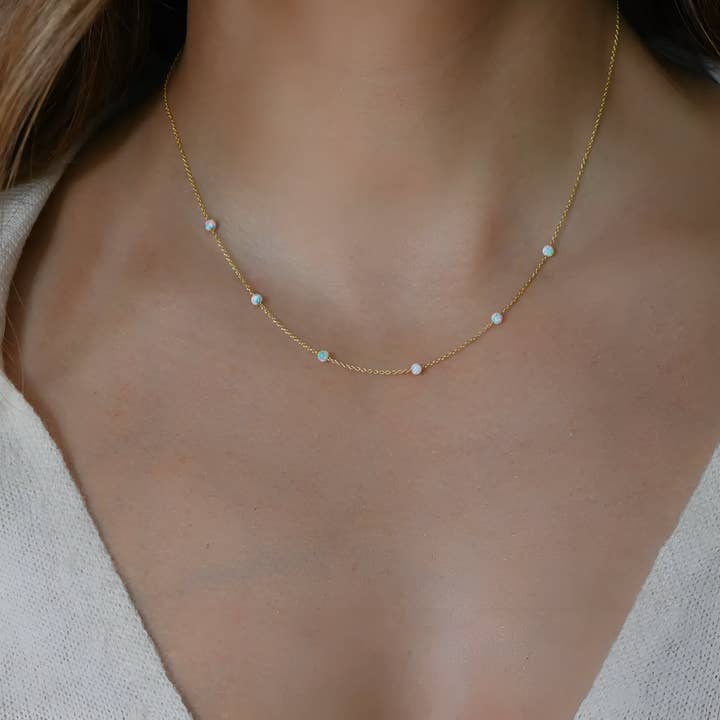 Cadena de ópalo para venta al por mayor de Allison Avery