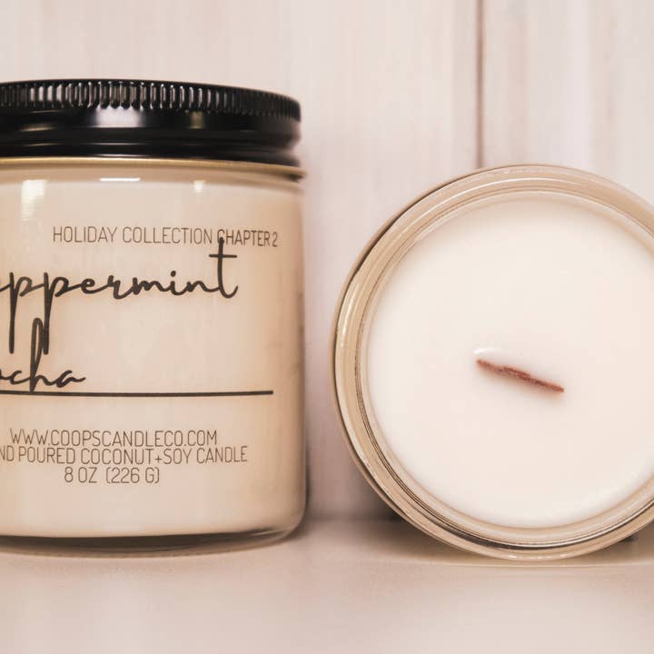 MOCA DE MENTA | 8 OZ para venta al por mayor de COOPS CANDLE CO