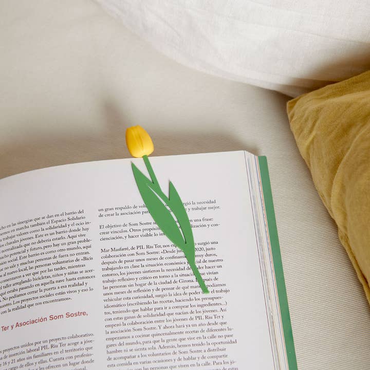 Balvi - Wholesale Bookmark - Bookmark, Tulip, yellow, Nylon/PVC7
