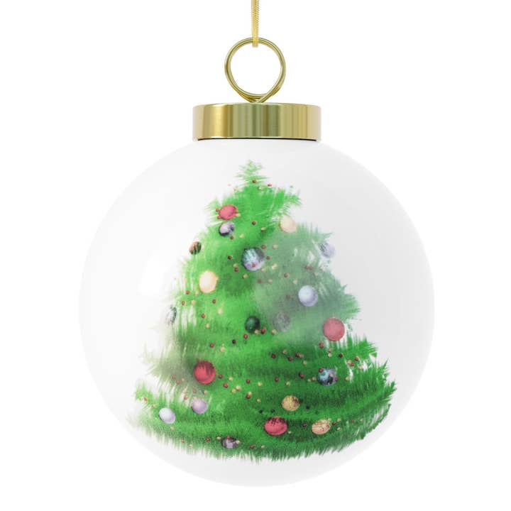 Marick Booster - Vente Objets de décoration - Boule de Noël Poisson bleu
