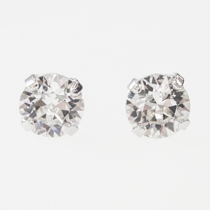 Clous d'oreilles en cristal | Katora pour la vente par katora jewelry