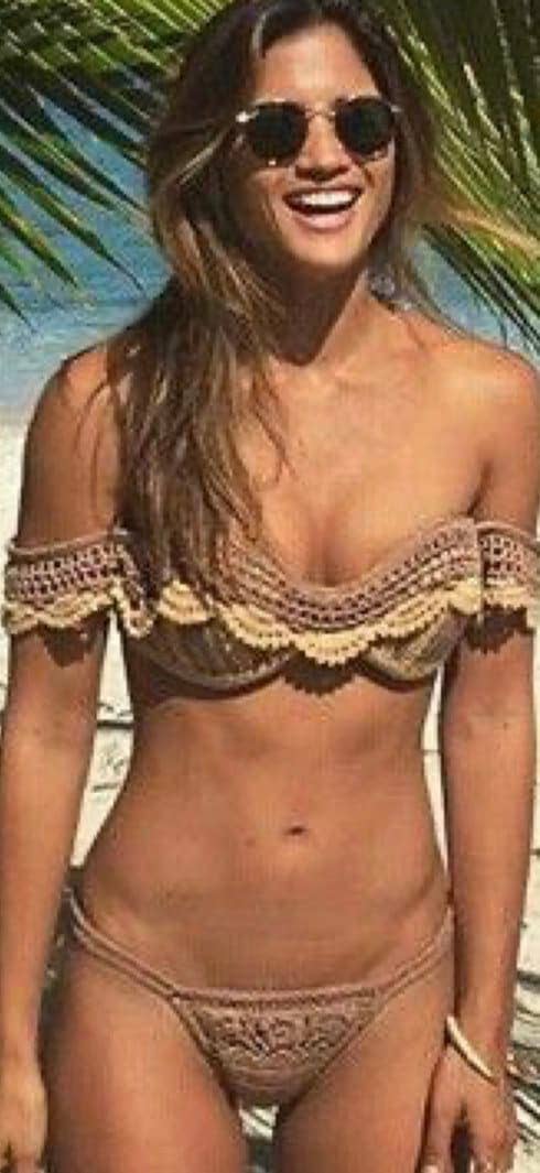 Bohoasis - Wholesale Two Piece Swimsuit - Women's - Off-shoulder Lace Bikini Swimsuit8