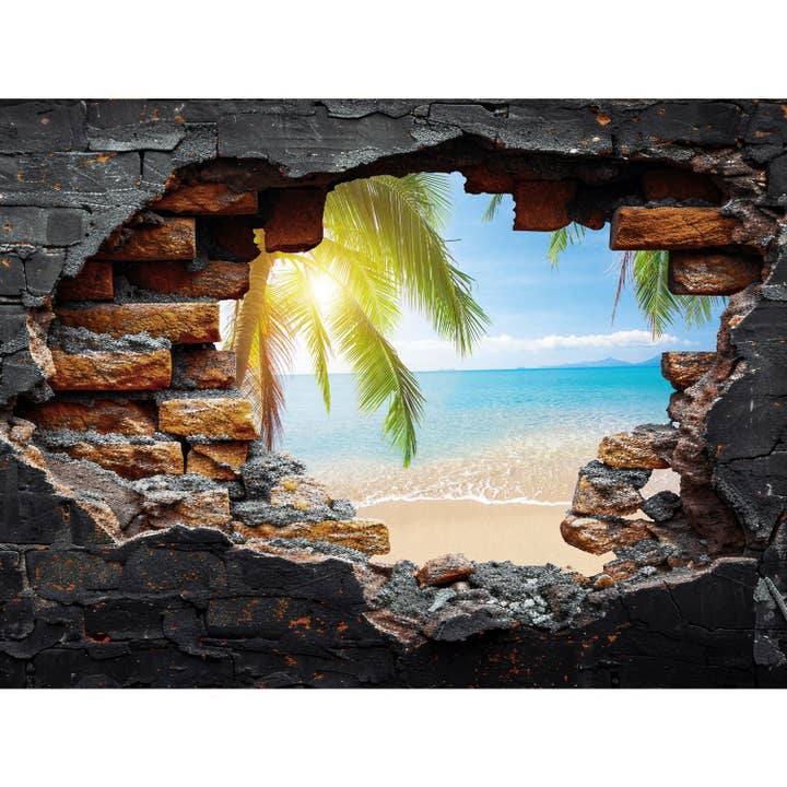 Stænkskærm - Palm Island for engroshandel hos Queence