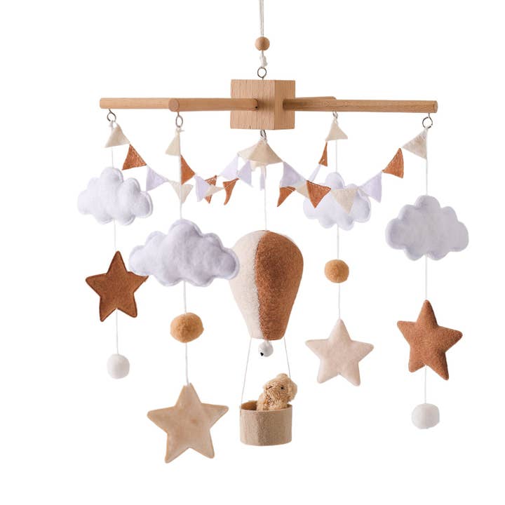 Joymaxx - Wholesale Baby Mobile - Baby Mobiel Neutrale Kleur Luchtballon