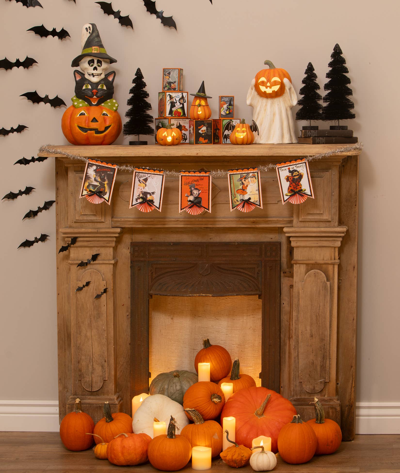 Bethany Lowe Designs - Wholesale Decorative Figurine - Ghost Jack O'lantern4