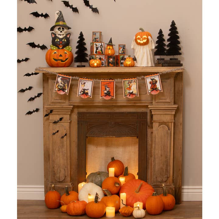 Bethany Lowe Designs - Wholesale Decorative Figurine - Ghost Jack O'lantern4