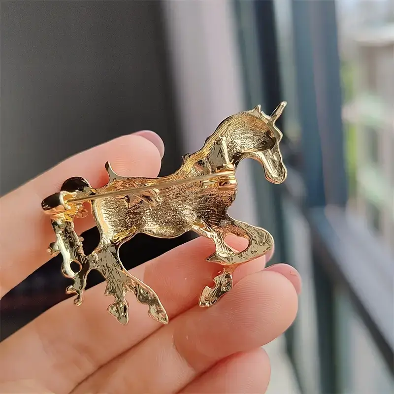 Magnifique Hearts - Wholesale Broche - Betoverende eenhoornbroche collectie decoratieve sieraden6