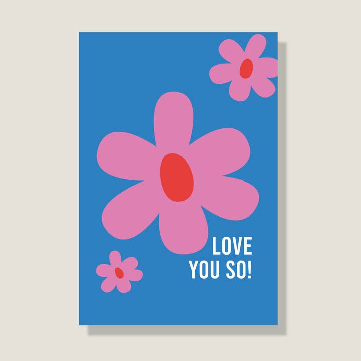 Ansichtkaart 'Hou zo van je' voor wholesale door LIFEOFLONE