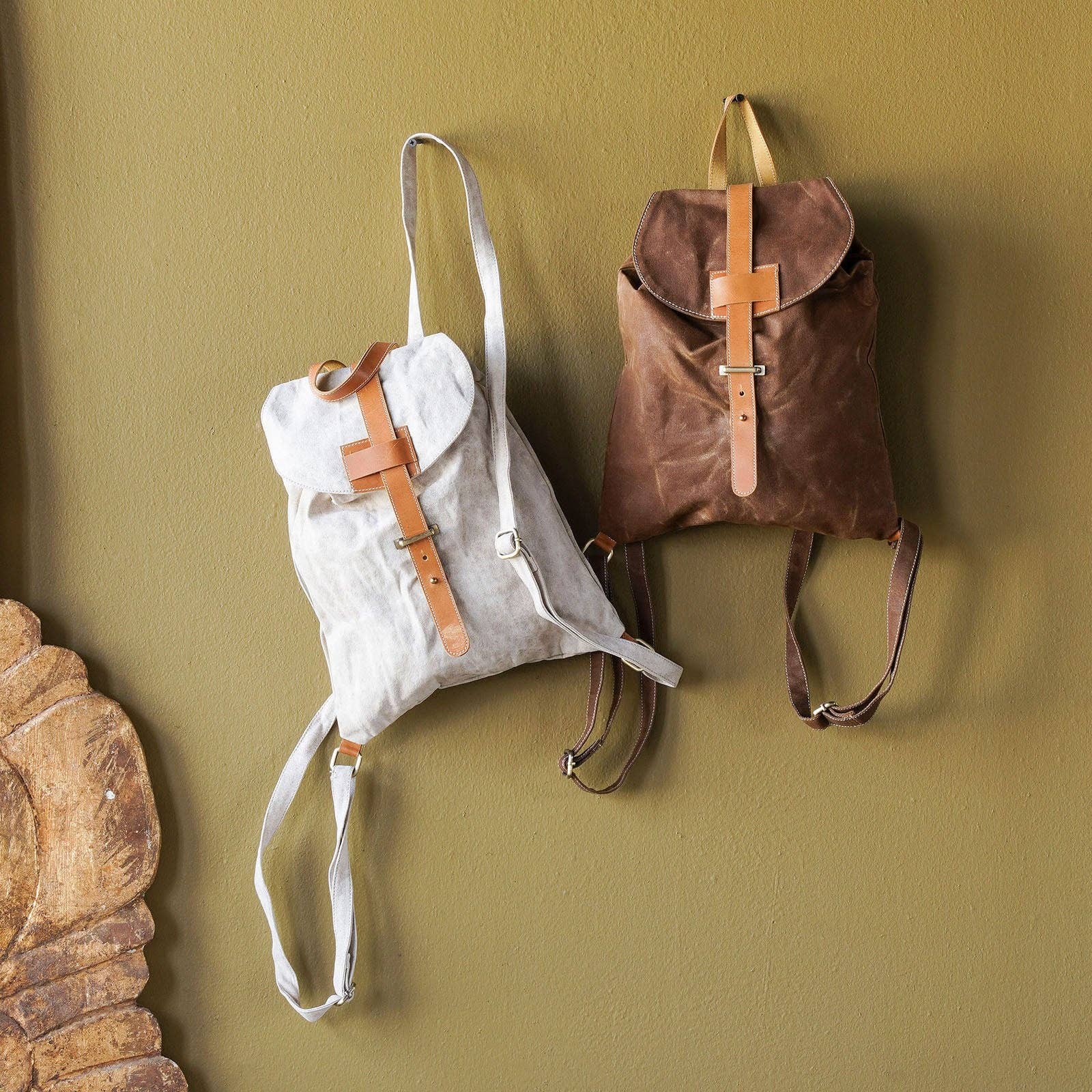 Blue Ocean Traders - Vente Sac à dos – femme - Sac d'étude en bâche de tente recyclée1