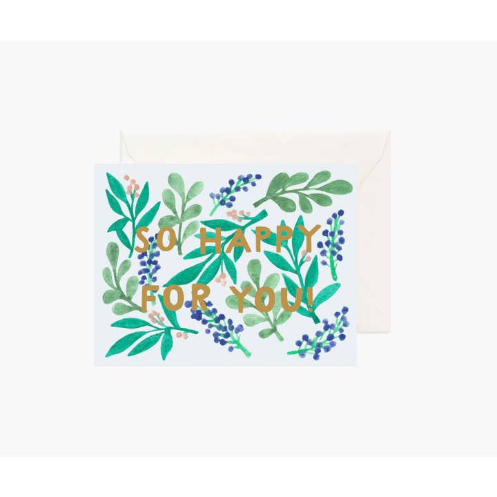 Biglietto «So Happy For You» per la vendita all'ingrosso da parte di Joy + Company