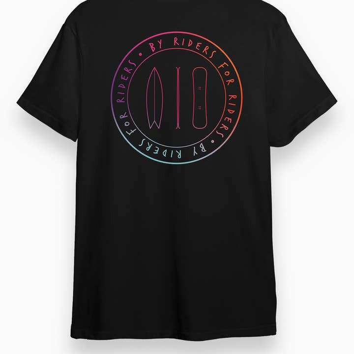 Men's T-Shirt Culture Black Unisex for wholesale by The Clue Clothing