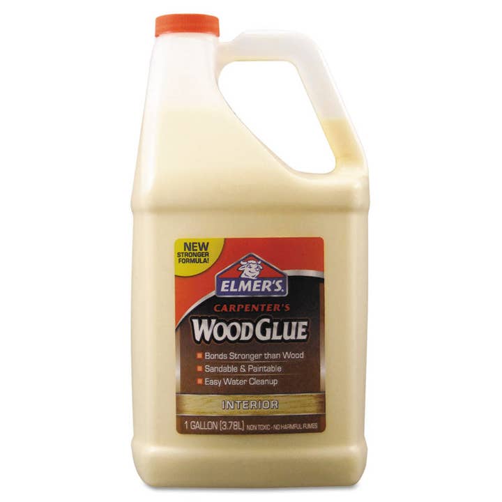 Everyday Supply Co - Wholesale Glue - Elmer's - Carpenter Wood Glue, 1 gal, Dries Beige