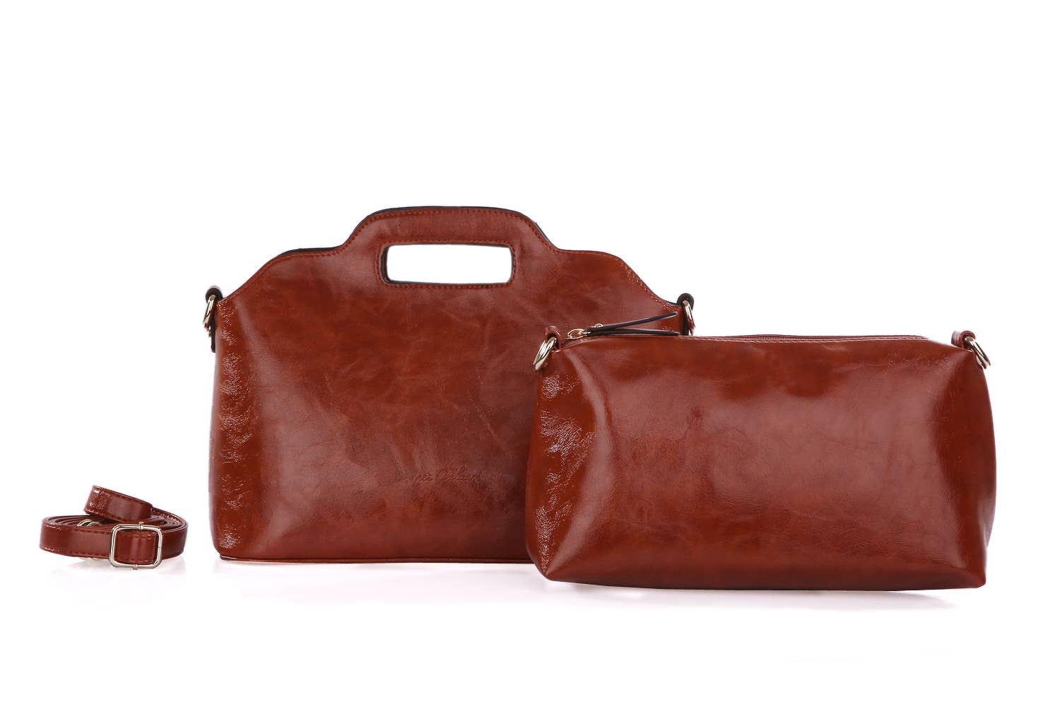 INES DELAURE – wholesale Top handle bag – women's – “Two in one” handbag3