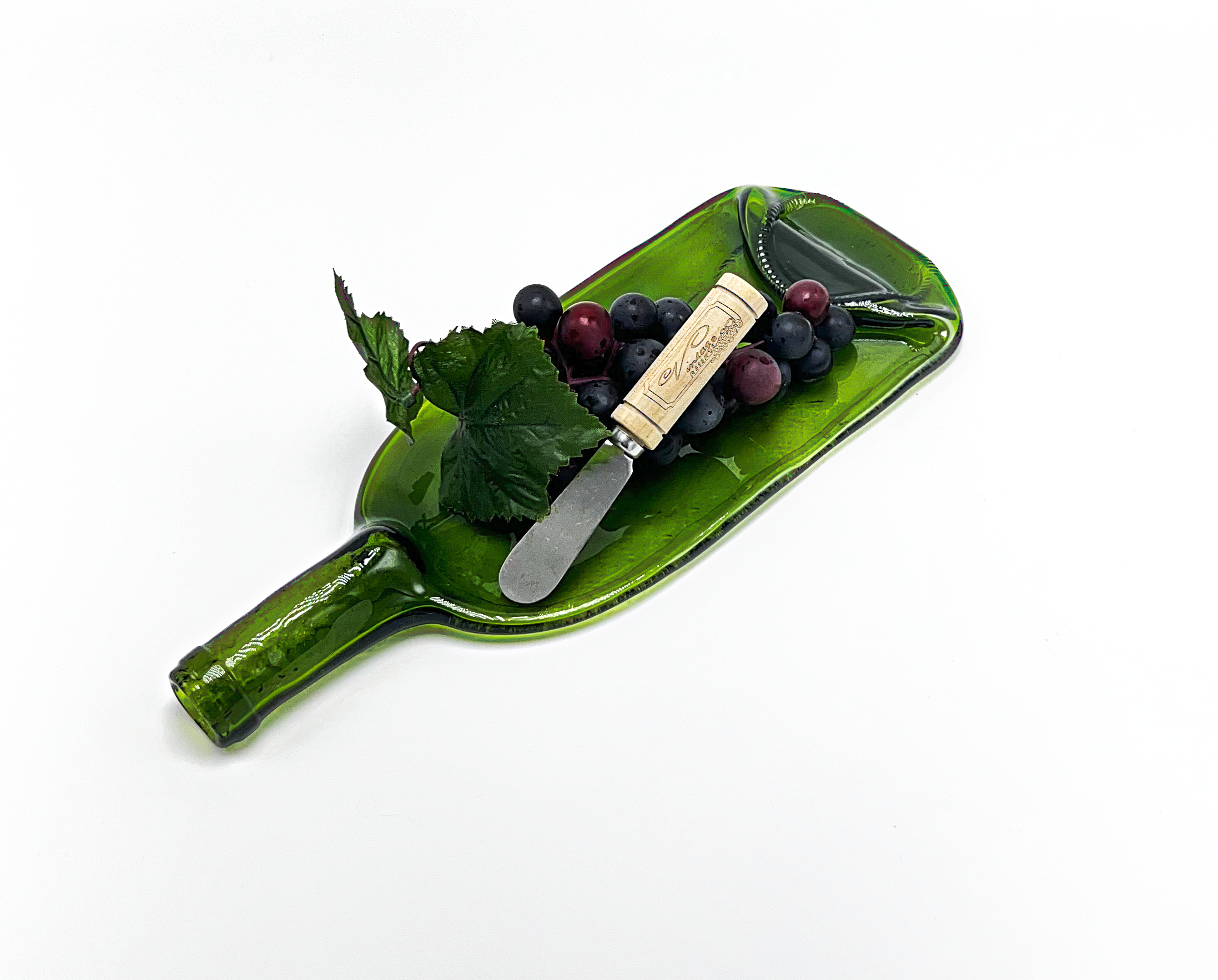 Cowgirls Re-Ride/ DBA ReCorked Creations - Vente Plateaux - Assiette d'apéritif en bouteille de vin avec épandeur11