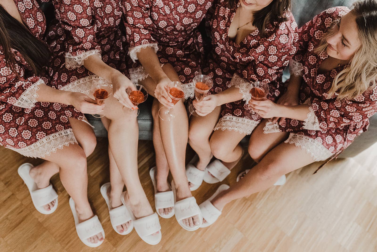 shopandmarry – Großhandel Hausschuhe – Damen – Brautjungfern Pantoffeln für den Hochzeitsmorgen | JGA |3