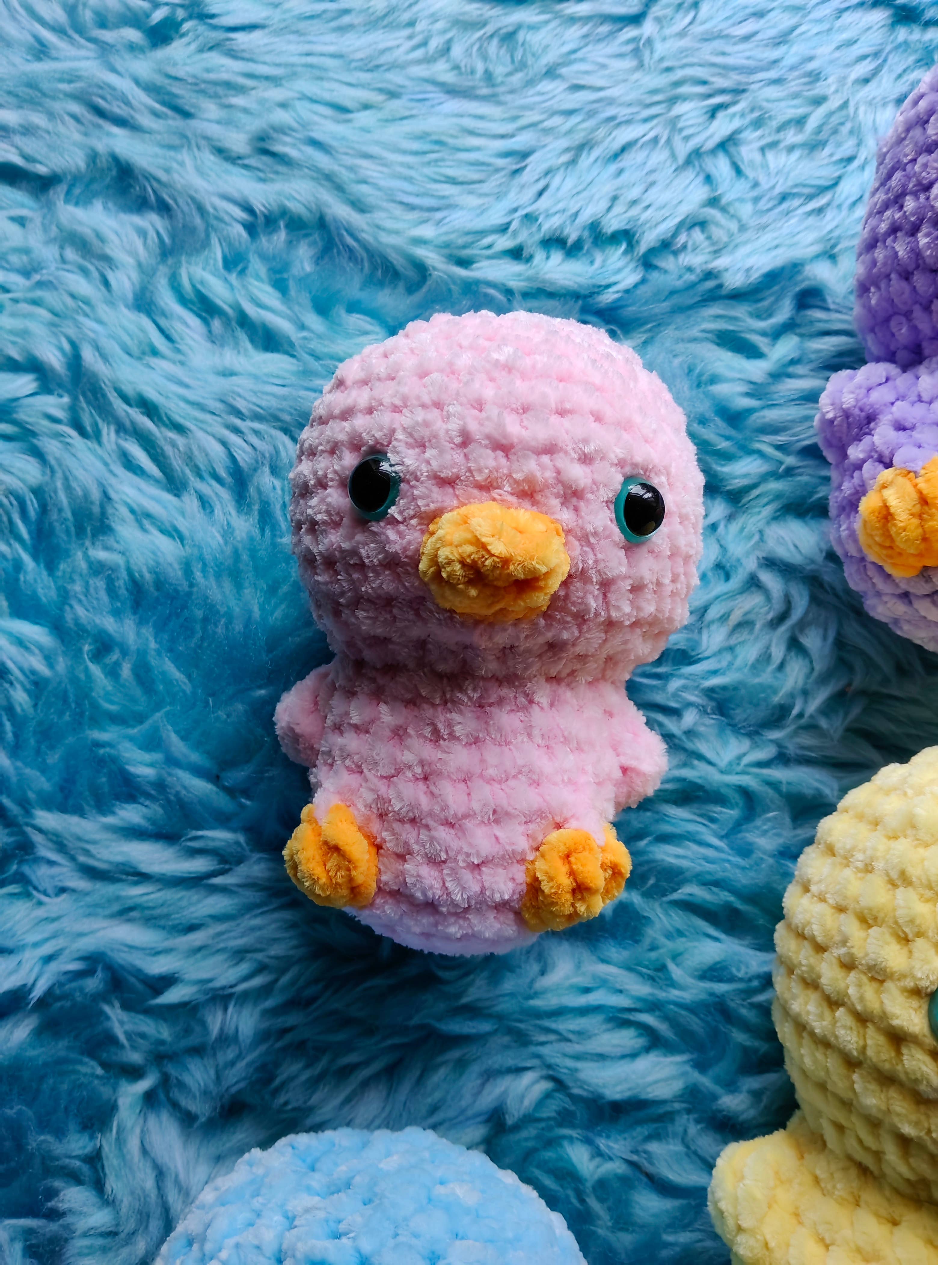 despinacrafting – Großhandel Kuschel-/Plüschtier – Kind & Baby – Gehäkeltes Amigurumi-Küken Plüschsamt-Spielzeug4