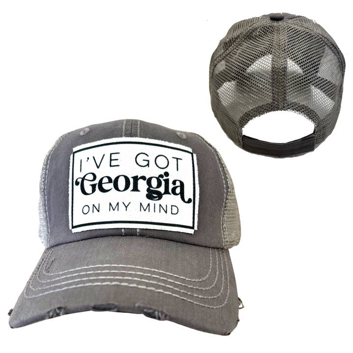 GEORGIA ON MY MIND HATS for wholesale by dkhandmade