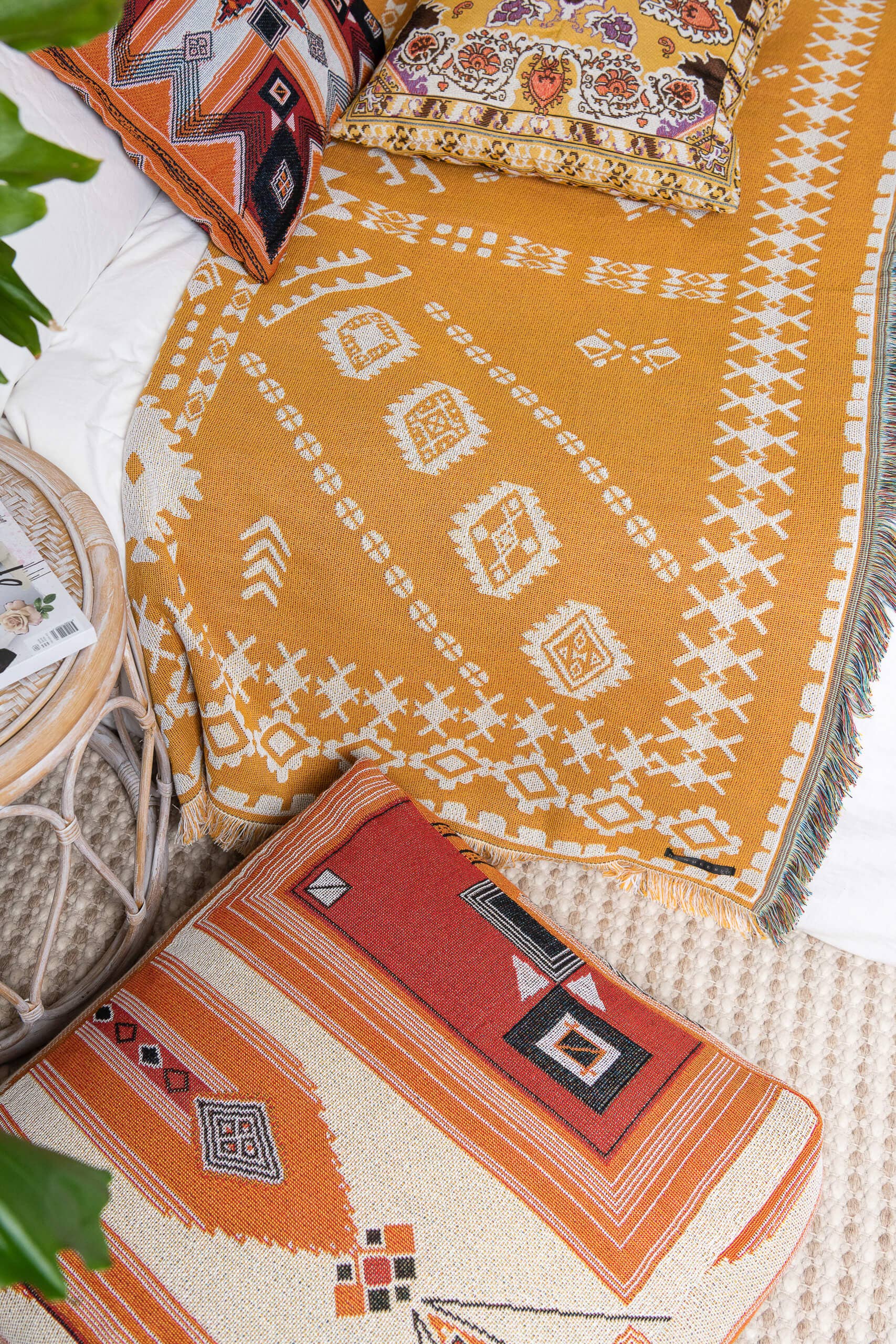 HENDEER - Vendita all'ingrosso Coperte da picnic - Tappeto/copriletto da picnic in tessuto «Good Day Sunshine»16