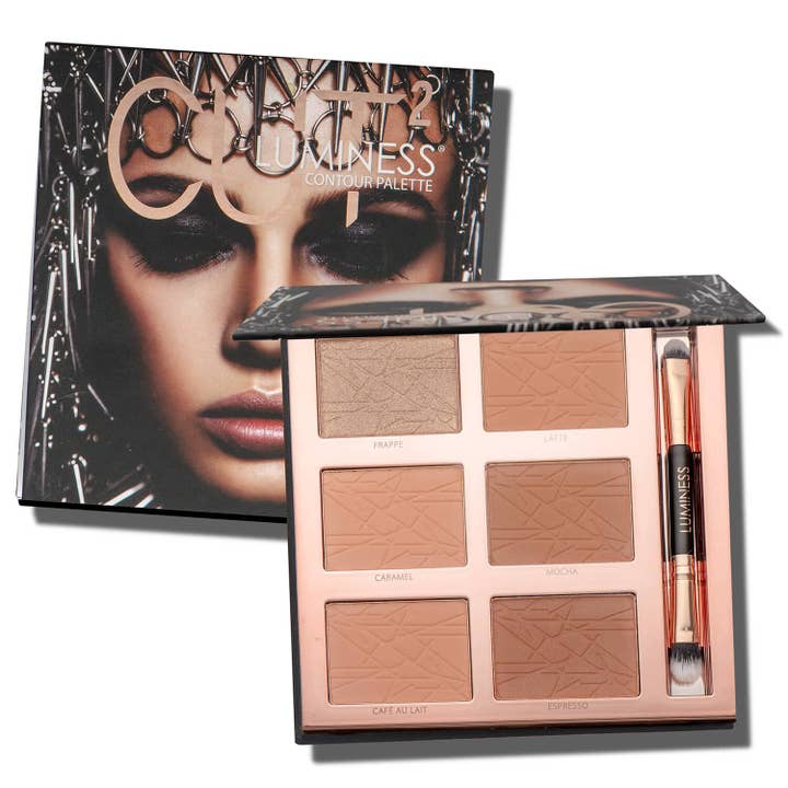 LUMINESS - Wholesale Face Makeup Palette - Cut Contour Palette2