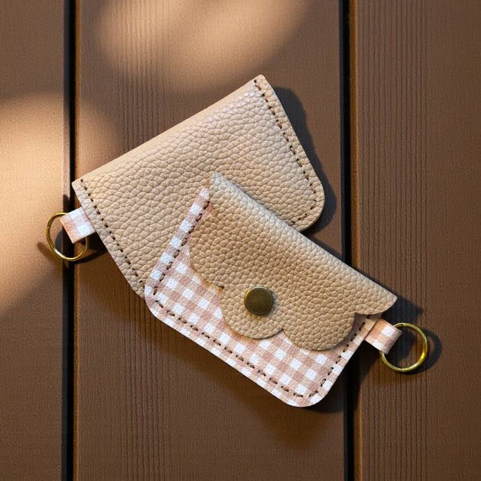 Scallop Charm Pouch - Sadie for wholesale by Lizabell Studio