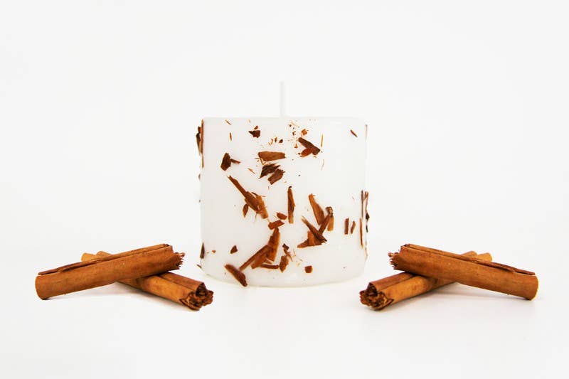 Las Velas de Mariano – Engroshandel Votivlys – Las Velas de Mariano stearinlys med kanel og medicinske urter