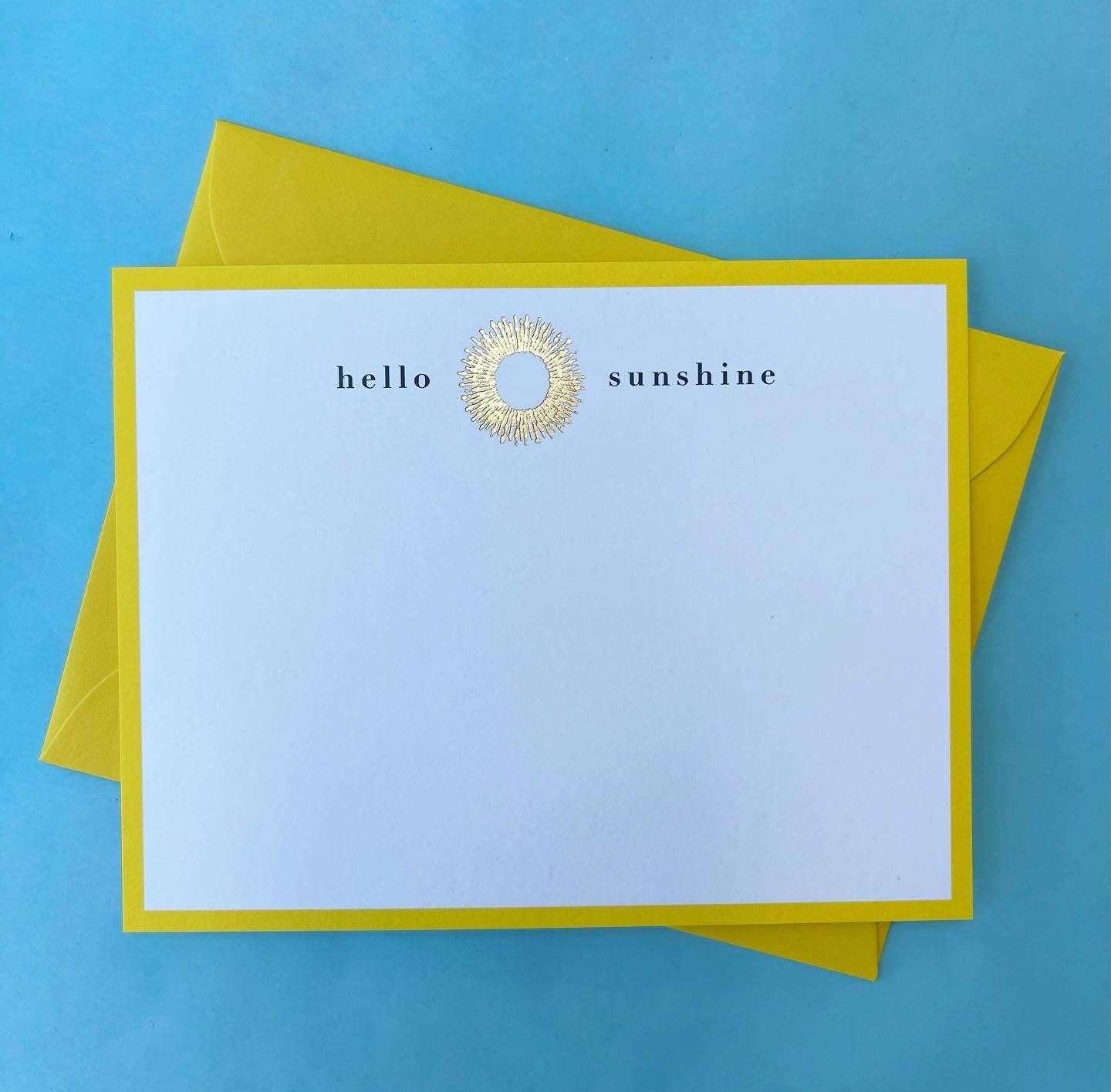 J.Falkner Cards - Wholesale Stationery/Notecard Set - Boxed Set: Hello Sunshine "Perfect Little Notes"1