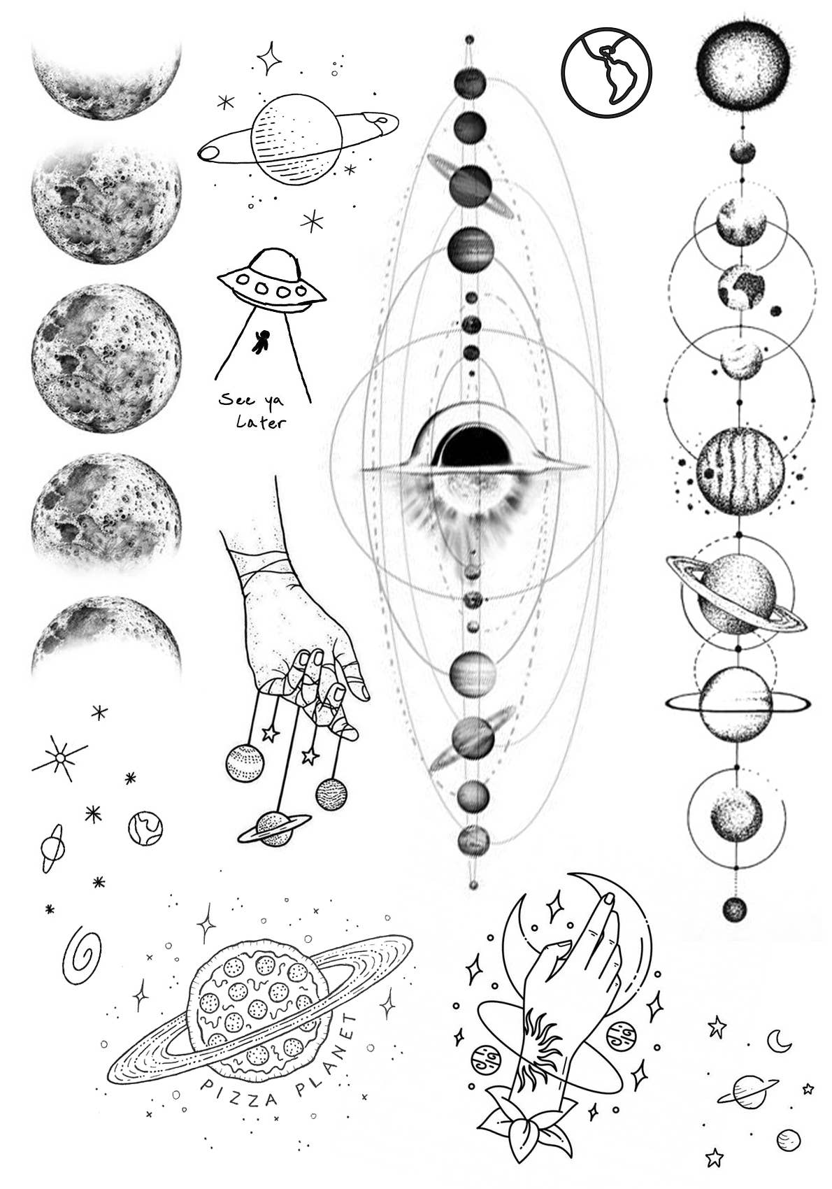 Awaken - Wholesale Temporary Tattoo - AWAKEN Semi-Permanent Tattoo Stickers Temporary Tattoos1