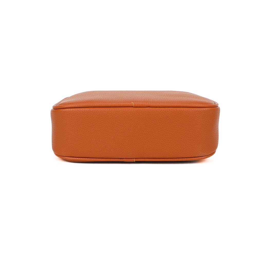 Strathurie – wholesale Crossbody bag – Women's – Strathurie Faux Leather Camera Style Bag S688# Black7