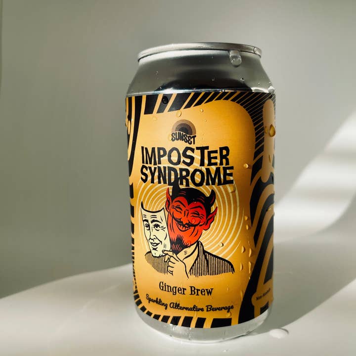 Sunset Soda – wholesale Non-alcoholic aperitif/mocktail – 25PK Imposter Syndrome - Ginger Brew 1