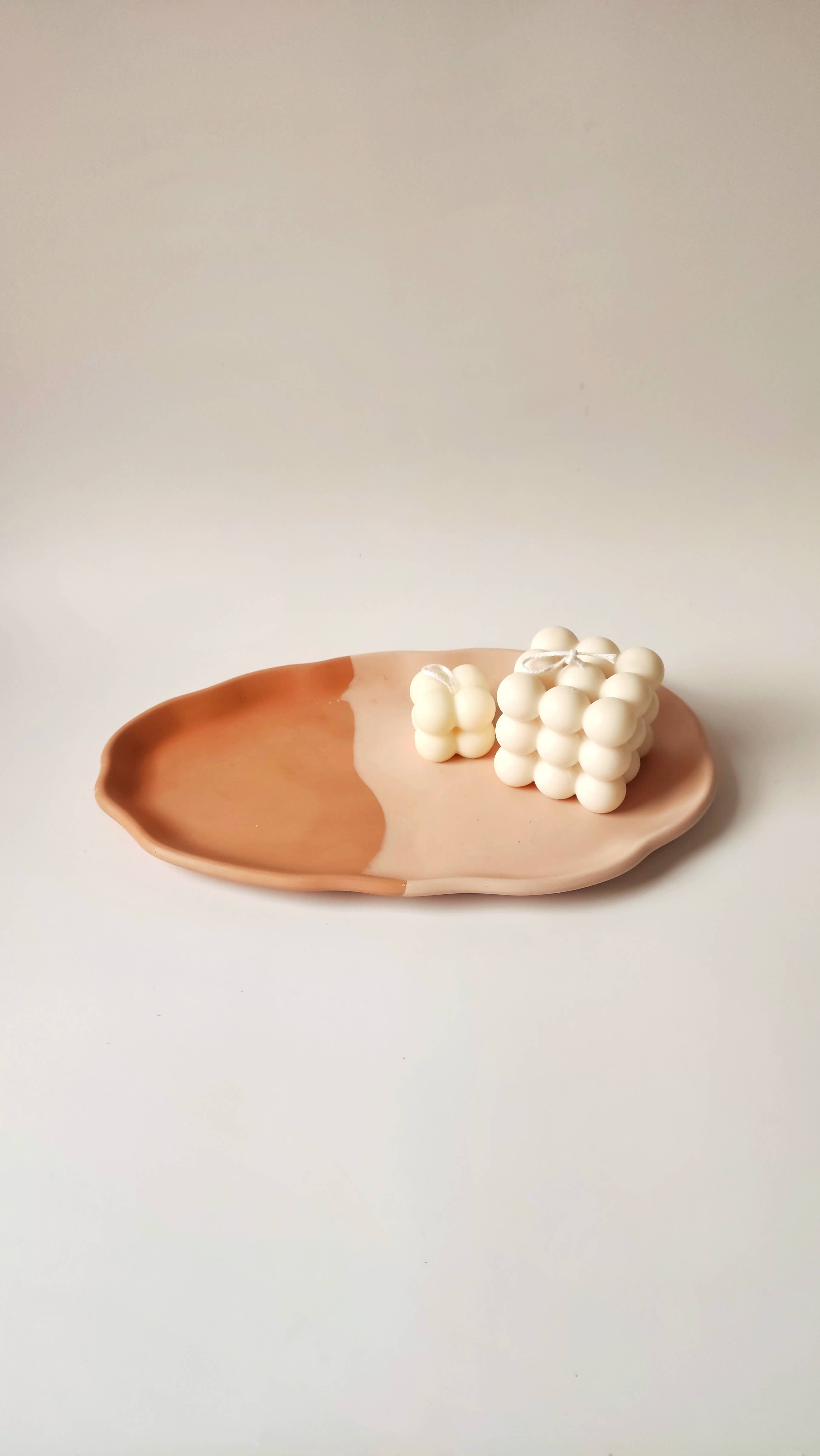 Kndly home - Wholesale Decorative Tray - Nordic style elongated vanity tray3