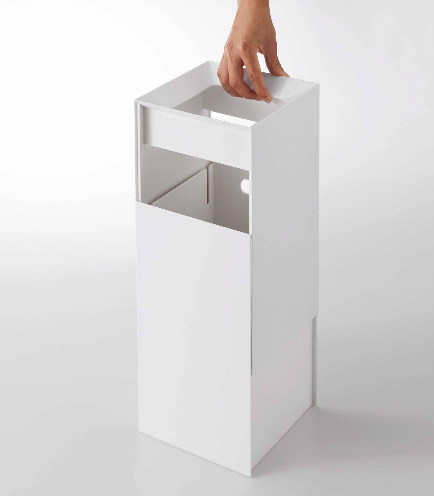 Yamazaki Home - Wholesale Trashcan/Trash Bin - Tower Trash Can - Short4