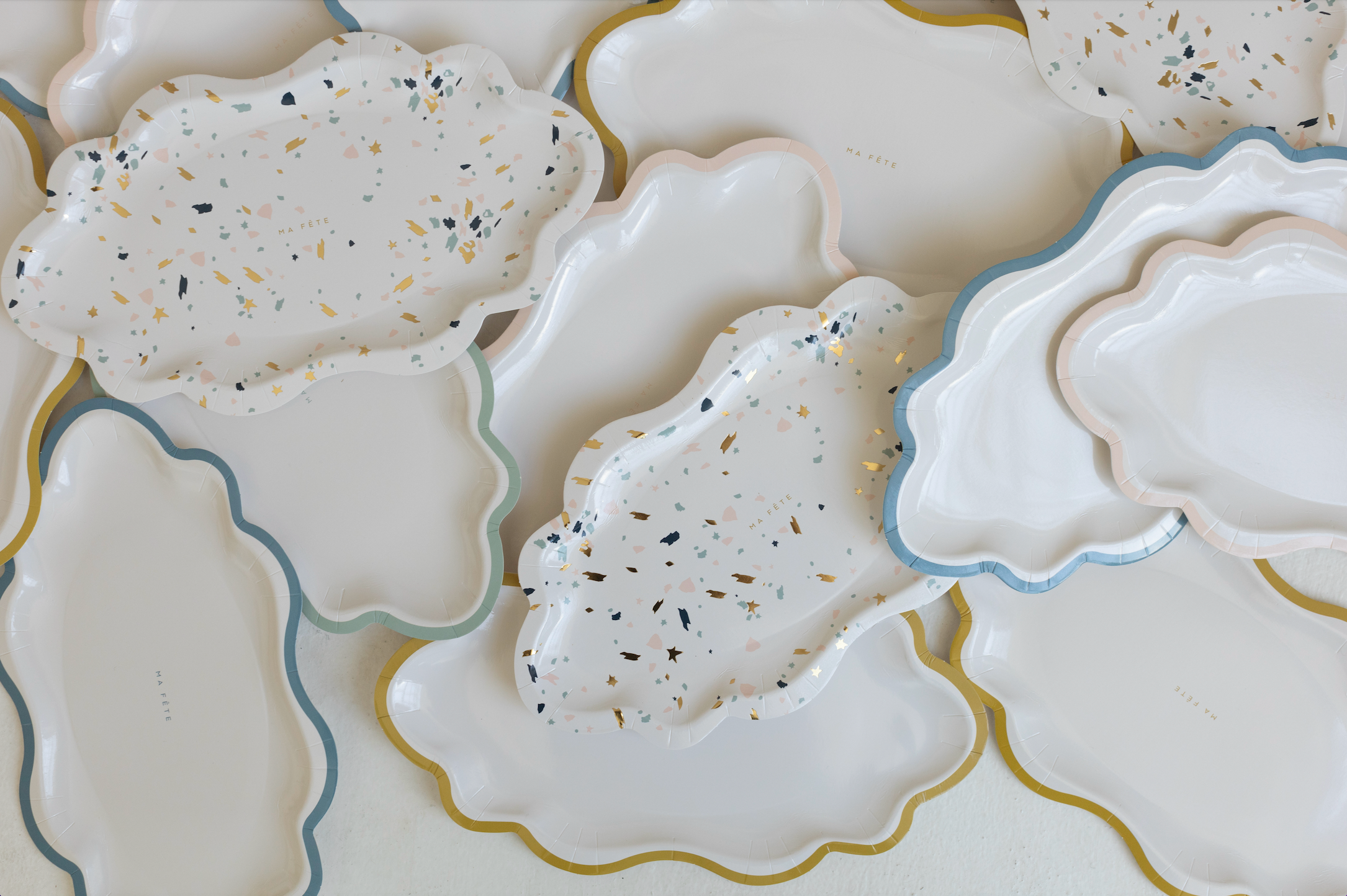 Ma Fête - Wholesale Decorative Tray - Terrazzo Mini Trays1