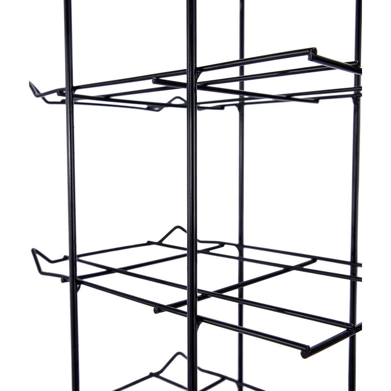 Store Supply Warehouse - Wholesale Retailer Display - Accessories - Floor Standing Cap Rack - 78"H x 10"W x 15-½"D8